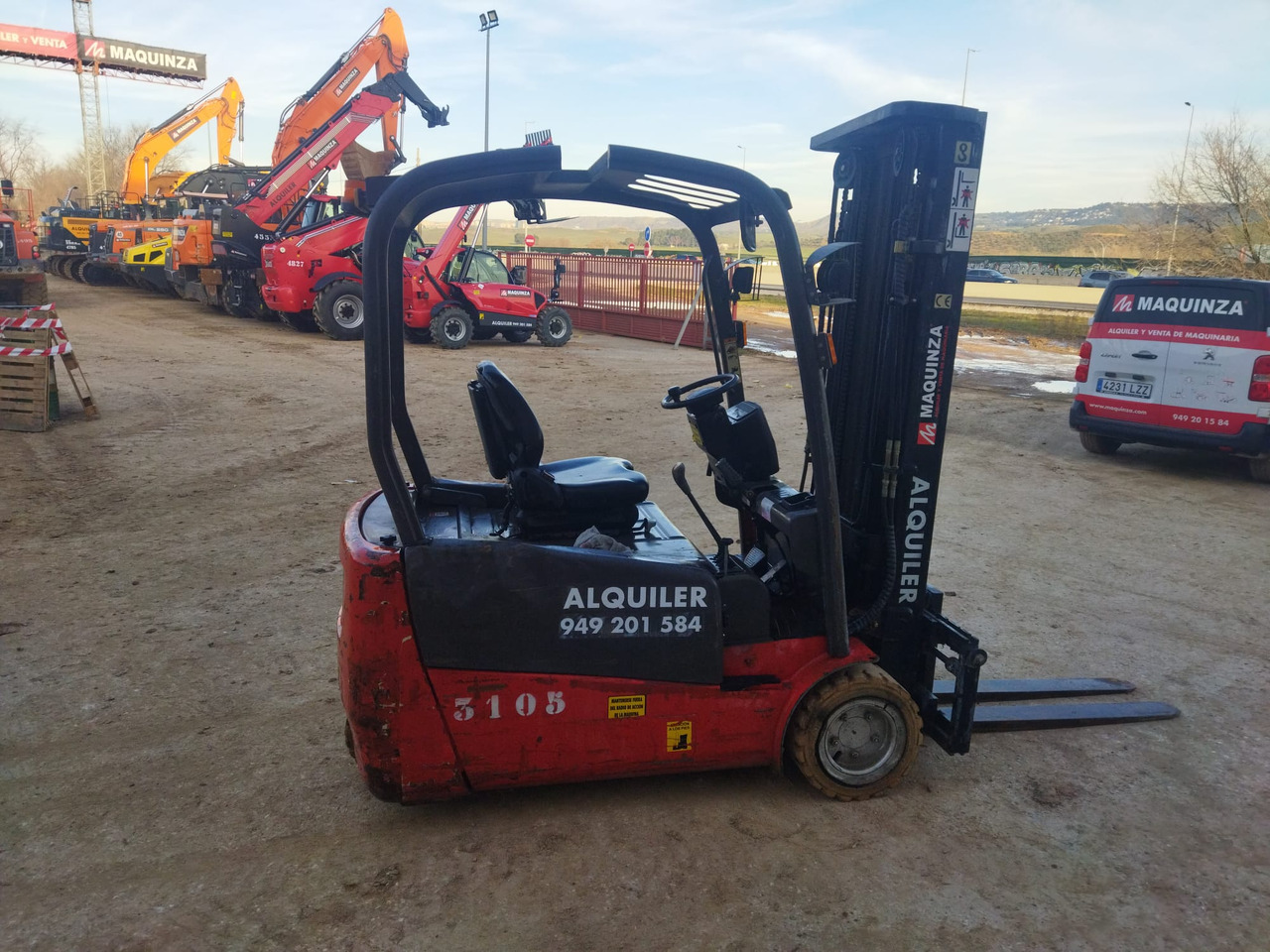 MANITOU ME320 - Carretilla elevadora eléctrica: foto 4 MANITOU ME320 - Carretilla elevadora eléctrica: foto 4