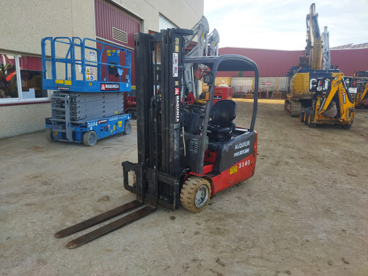 MANITOU ME320 - Carretilla elevadora eléctrica: foto 1 MANITOU ME320 - Carretilla elevadora eléctrica: foto 1