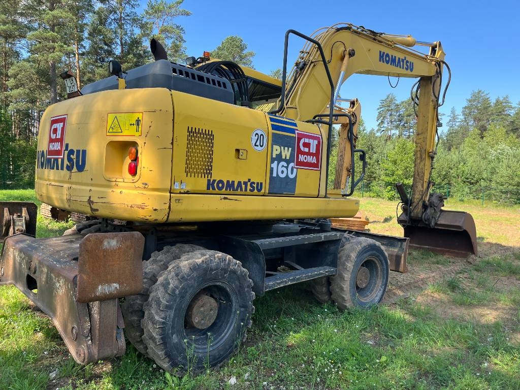 Komatsu PW 160-7 - Excavadora de ruedas: foto 5 Komatsu PW 160-7 - Excavadora de ruedas: foto 5
