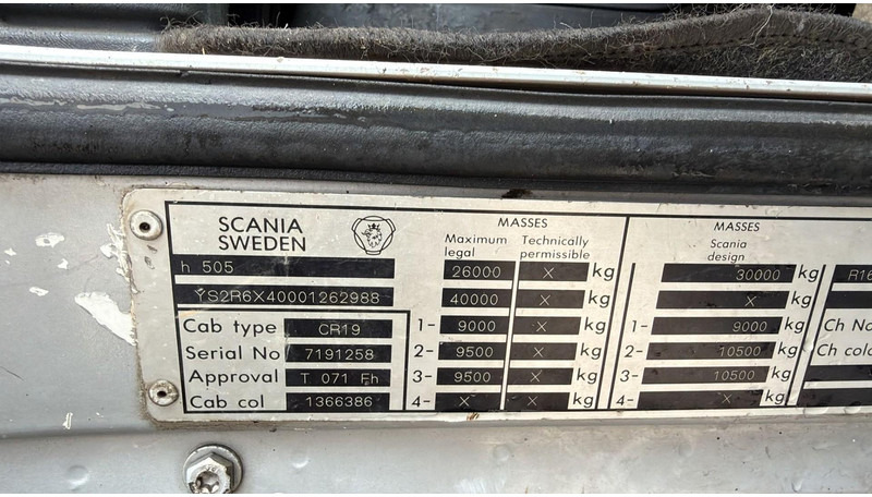 Leasing de Scania R164-480 (RETARDER / BOITE MANUELLE / MANUAL GEARBOX / STEEL SUSP. / LAMES / V8) Scania R164-480 (RETARDER / BOITE MANUELLE / MANUAL GEARBOX / STEEL SUSP. / LAMES / V8): foto 18 Leasing de Scania R164-480 (RETARDER / BOITE MANUELLE / MANUAL GEARBOX / STEEL SUSP. / LAMES / V8) Scania R164-480 (RETARDER / BOITE MANUELLE / MANUAL GEARBOX / STEEL SUSP. / LAMES / V8): foto 18
