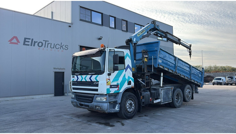 DAF 75 CF 250 (PALFINGER PK12000 / BELGIAN TRUCK / PERFECT CONDITION / LOW MILAGE) - Camión grúa: foto 1 DAF 75 CF 250 (PALFINGER PK12000 / BELGIAN TRUCK / PERFECT CONDITION / LOW MILAGE) - Camión grúa: foto 1