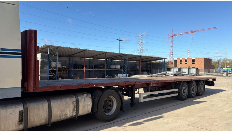 Kögel S 24 (BPW / DISC BRAKES / FREINS DISQUE) - Semirremolque plataforma/ Caja abierta: foto 1 Kögel S 24 (BPW / DISC BRAKES / FREINS DISQUE) - Semirremolque plataforma/ Caja abierta: foto 1