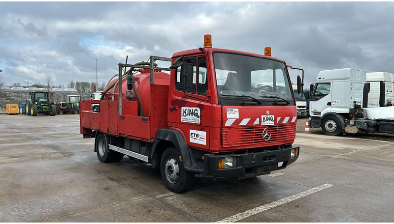 Mercedes-Benz SK 814 (VIDANGEUR / VACUUM / AUXILAIRY / SPER / STEEL SUSP. / LAMES) - Limpieza de alcantarillado: foto 3 Mercedes-Benz SK 814 (VIDANGEUR / VACUUM / AUXILAIRY / SPER / STEEL SUSP. / LAMES) - Limpieza de alcantarillado: foto 3