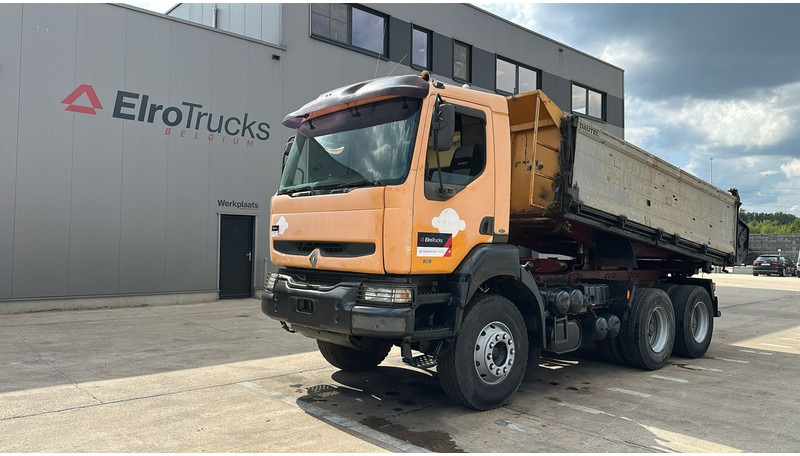 Renault Kerax 385 (POMPE MANUELLE / MANUAL PUMP / 6X4 / LAMES / GRAND PONT) - Camión volquete: foto 1 Renault Kerax 385 (POMPE MANUELLE / MANUAL PUMP / 6X4 / LAMES / GRAND PONT) - Camión volquete: foto 1