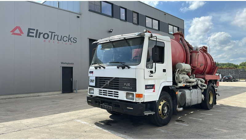 Volvo FL 10 - 280 (12.000L / POMPE MANUELLE / MANUAL PUMP / BOITE MANUELLE / MANUAL GEARBOX) - Limpieza de alcantarillado: foto 1 Volvo FL 10 - 280 (12.000L / POMPE MANUELLE / MANUAL PUMP / BOITE MANUELLE / MANUAL GEARBOX) - Limpieza de alcantarillado: foto 1