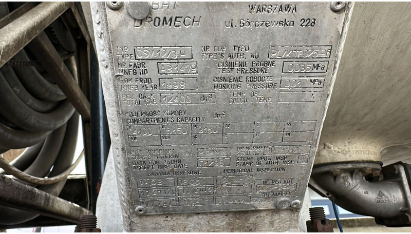 Camión cisterna Volvo FL 6-18 (12400 LITERS / 3 COMPARTIMENTS / EURO 2 / STEEL SUSP. / LAMES): foto 17 Camión cisterna Volvo FL 6-18 (12400 LITERS / 3 COMPARTIMENTS / EURO 2 / STEEL SUSP. / LAMES): foto 17