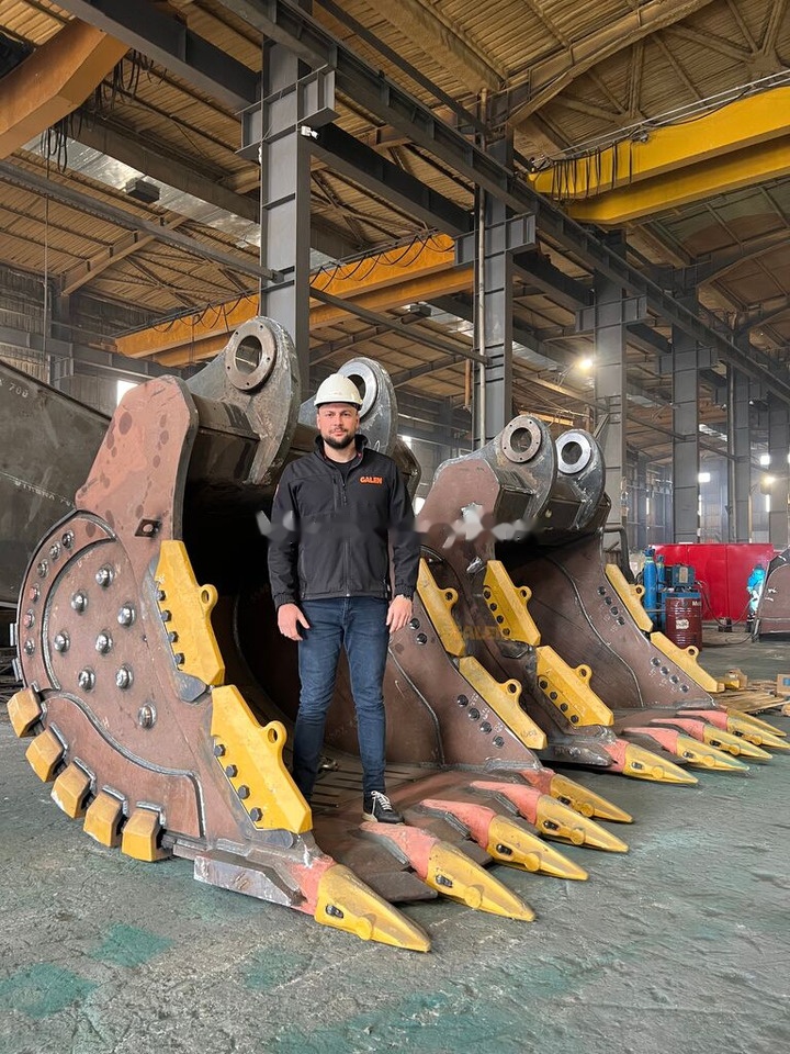 Komatsu PC1250 Extreme Heavy Duty Bucket - Cazo para excavadora: foto 3 Komatsu PC1250 Extreme Heavy Duty Bucket - Cazo para excavadora: foto 3