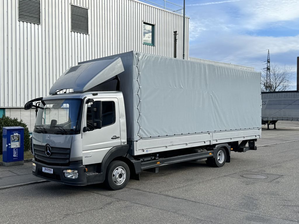 Mercedes-Benz Atego 823L Pritsche 7,2m LBW Klima Automatik - Furgoneta con caja de lona: foto 3 Mercedes-Benz Atego 823L Pritsche 7,2m LBW Klima Automatik - Furgoneta con caja de lona: foto 3