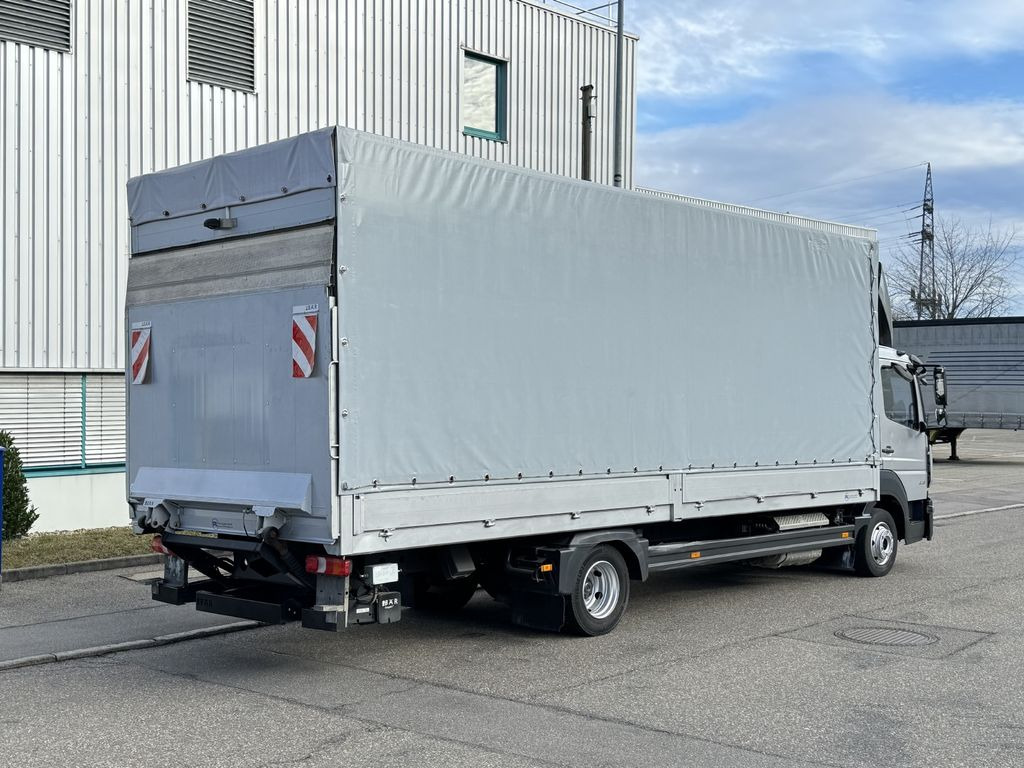 Furgoneta con caja de lona Mercedes-Benz Atego 823L Pritsche 7,2m LBW Klima Automatik: foto 7