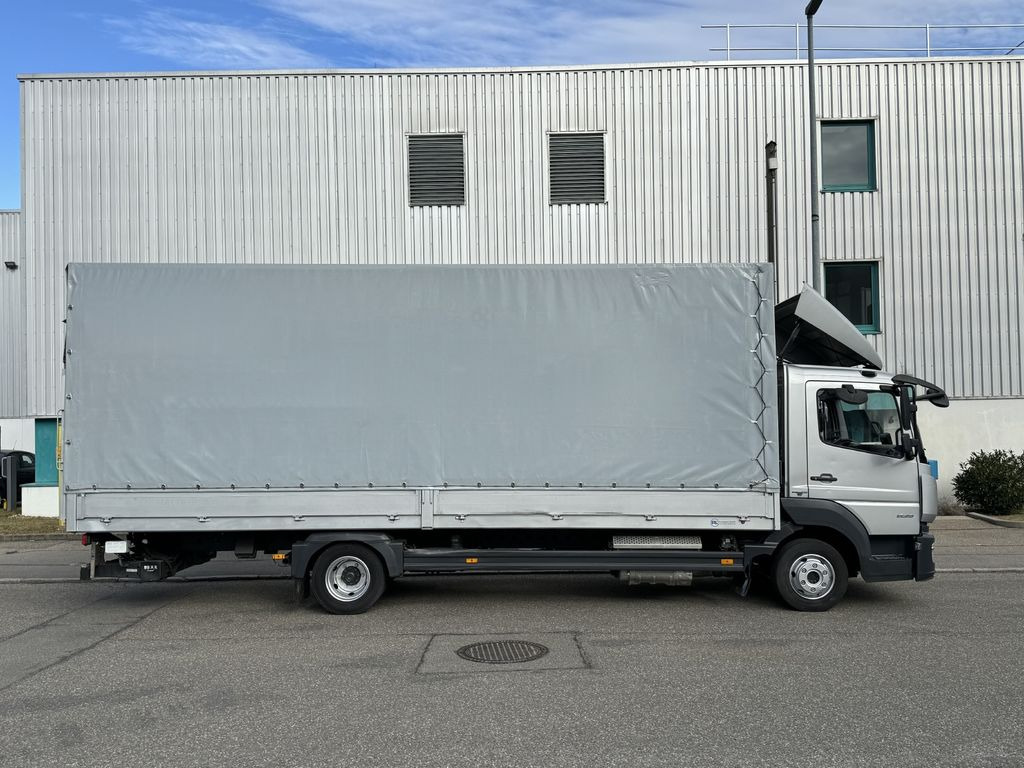 Furgoneta con caja de lona Mercedes-Benz Atego 823L Pritsche 7,2m LBW Klima Automatik: foto 8