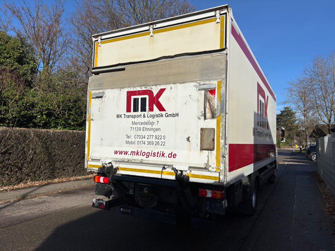 Mercedes-Benz Atego III 1224L, Euro-6, Klima, LBW - Camión caja cerrada: foto 4 Mercedes-Benz Atego III 1224L, Euro-6, Klima, LBW - Camión caja cerrada: foto 4