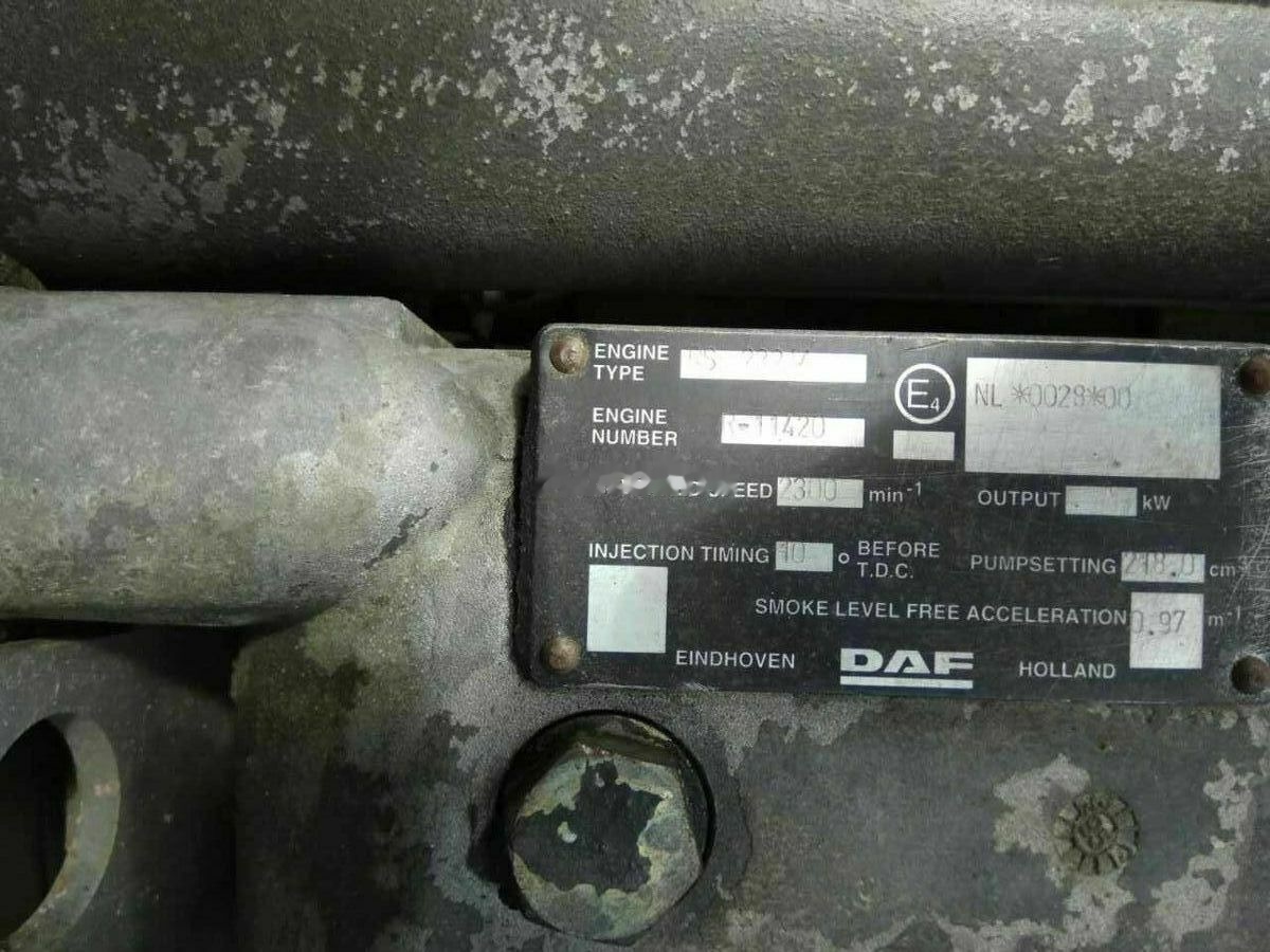 DAF RS222M   DAF ATI 300 - Motor para Camión: foto 5 DAF RS222M   DAF ATI 300 - Motor para Camión: foto 5