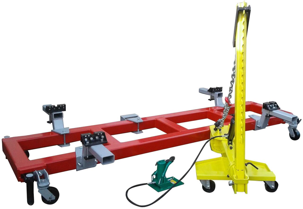 Tapka Bodywork Straightening Bench with Dozer (3000x920) / Tapka Karosserie Richtbank mit Dozer (3000x920) / Tapka Karosářská Rovnáci Lavička s Dozerem (3000x920) / Tapka Banc de Dreptare Caroserie cu - Cabeza tractora: foto 1 Tapka Bodywork Straightening Bench with Dozer (3000x920) / Tapka Karosserie Richtbank mit Dozer (3000x920) / Tapka Karosářská Rovnáci Lavička s Dozerem (3000x920) / Tapka Banc de Dreptare Caroserie cu - Cabeza tractora: foto 1