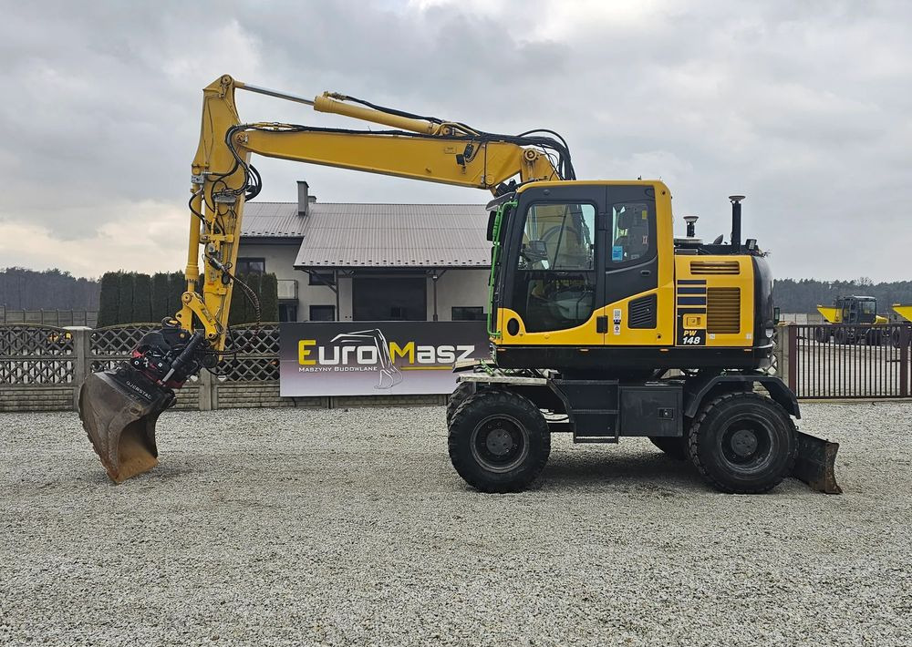 Komatsu PW 148-10, 2016 ROK, SYSTEM LEICA 3D - Excavadora de ruedas: foto 2 Komatsu PW 148-10, 2016 ROK, SYSTEM LEICA 3D - Excavadora de ruedas: foto 2
