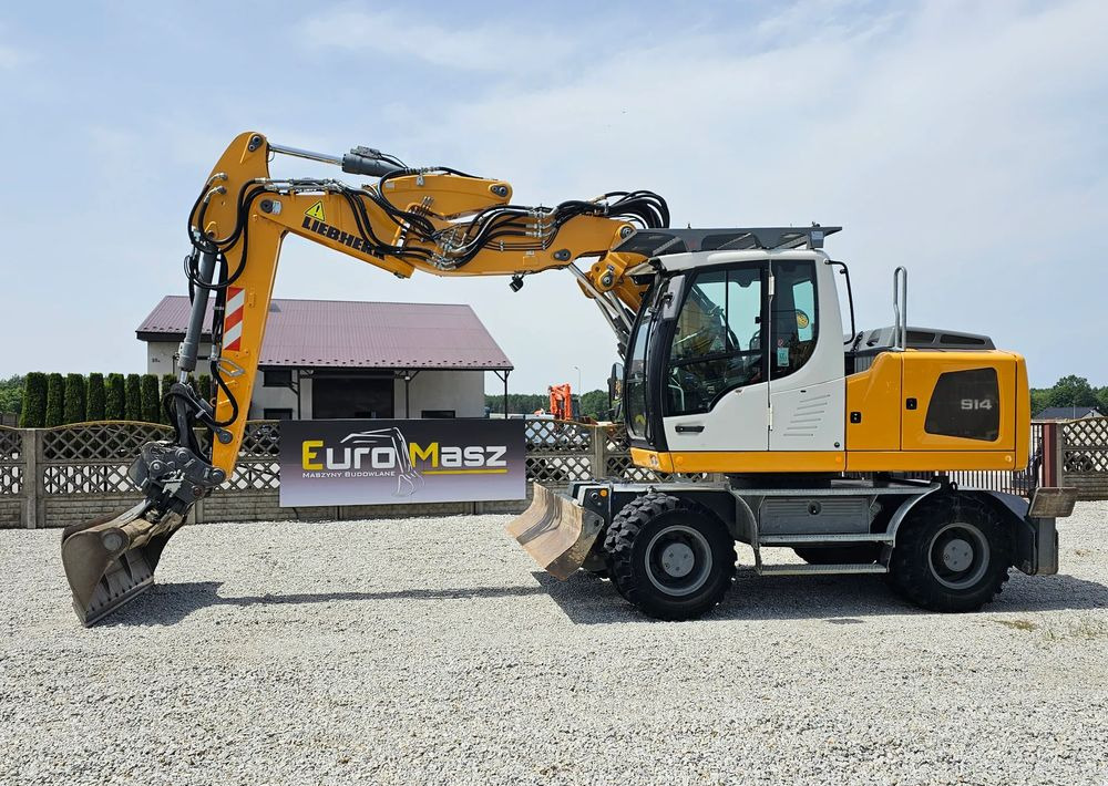Liebherr A 914 Litronic, 2016 ROK, 4300 MTH - Excavadora de ruedas: foto 1 Liebherr A 914 Litronic, 2016 ROK, 4300 MTH - Excavadora de ruedas: foto 1