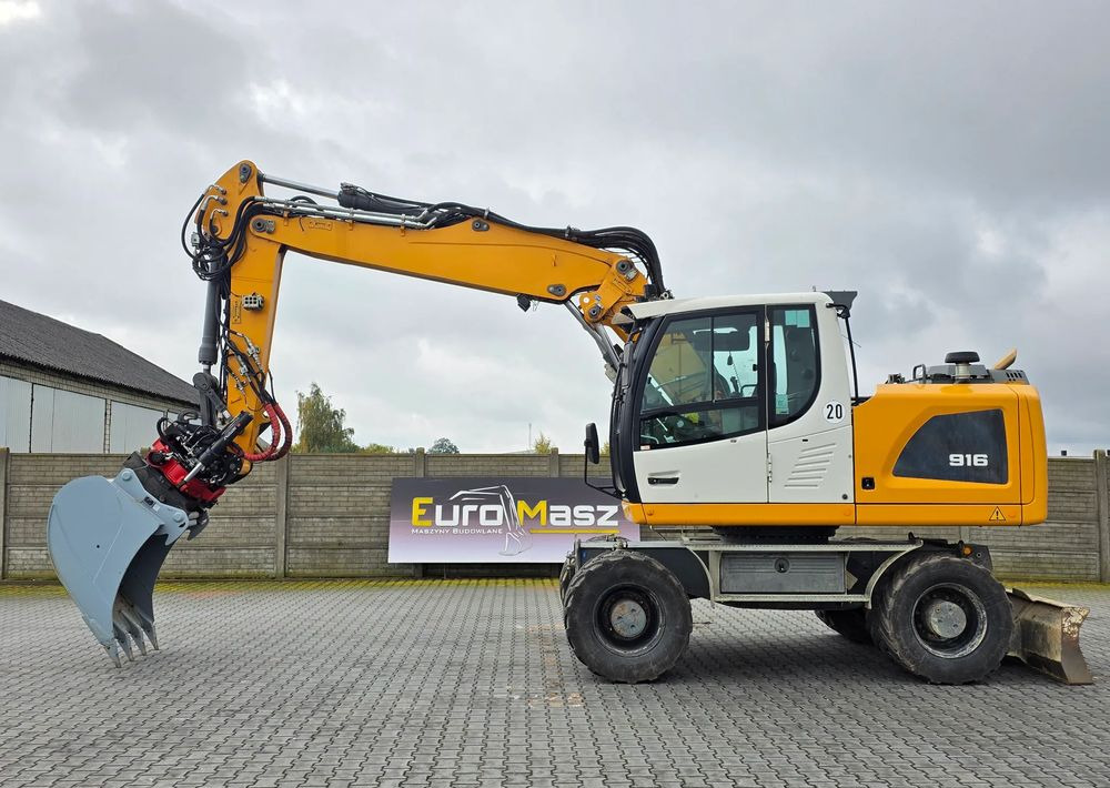Liebherr A 916 Litronic, 2020 ROK, ROTOTILT, 7300 MTH - Excavadora de ruedas: foto 2 Liebherr A 916 Litronic, 2020 ROK, ROTOTILT, 7300 MTH - Excavadora de ruedas: foto 2