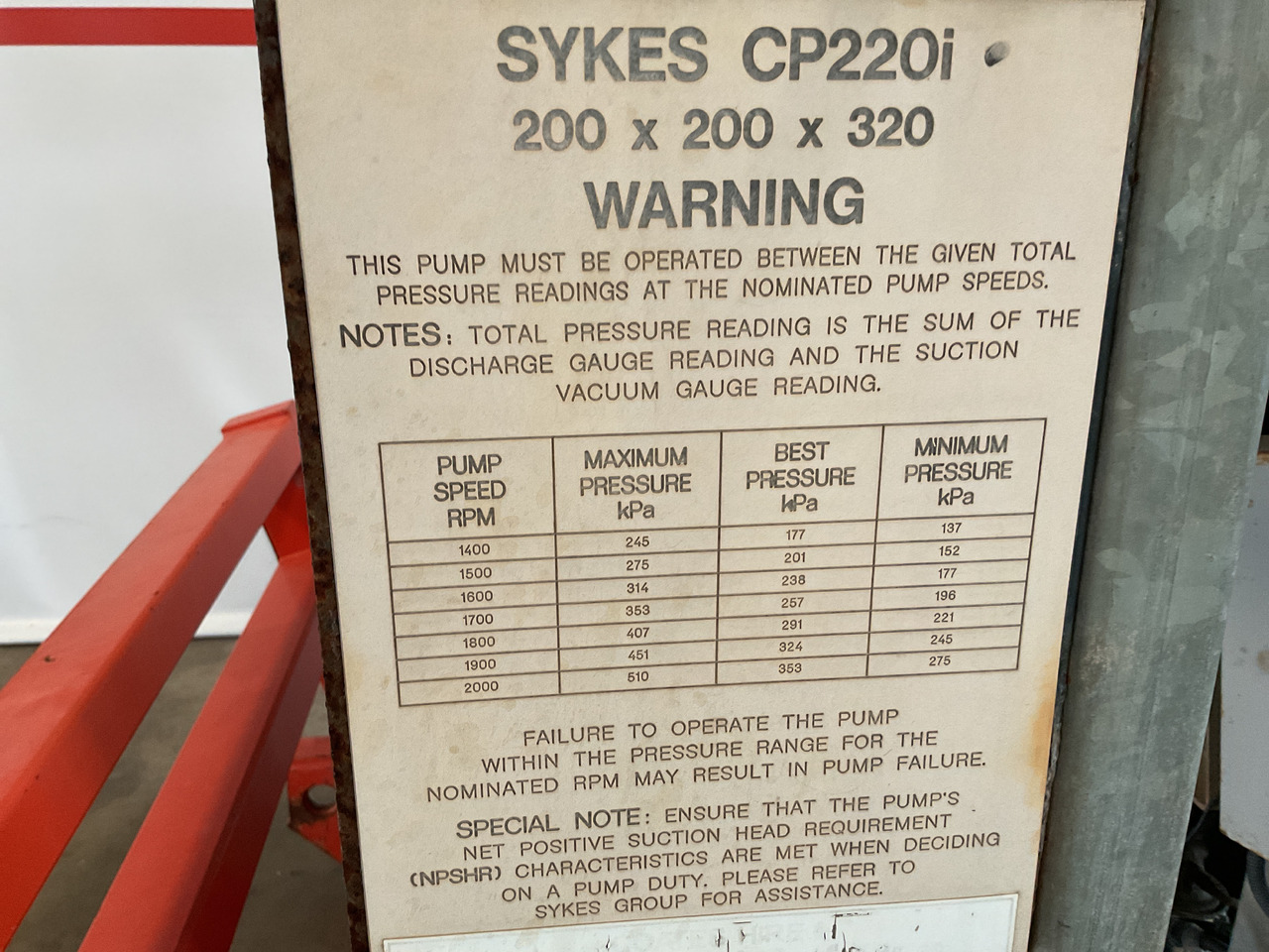 Sykes CP220i water pump, very complete. Perkins powered water pump. - Bomba de agua: foto 5 Sykes CP220i water pump, very complete. Perkins powered water pump. - Bomba de agua: foto 5