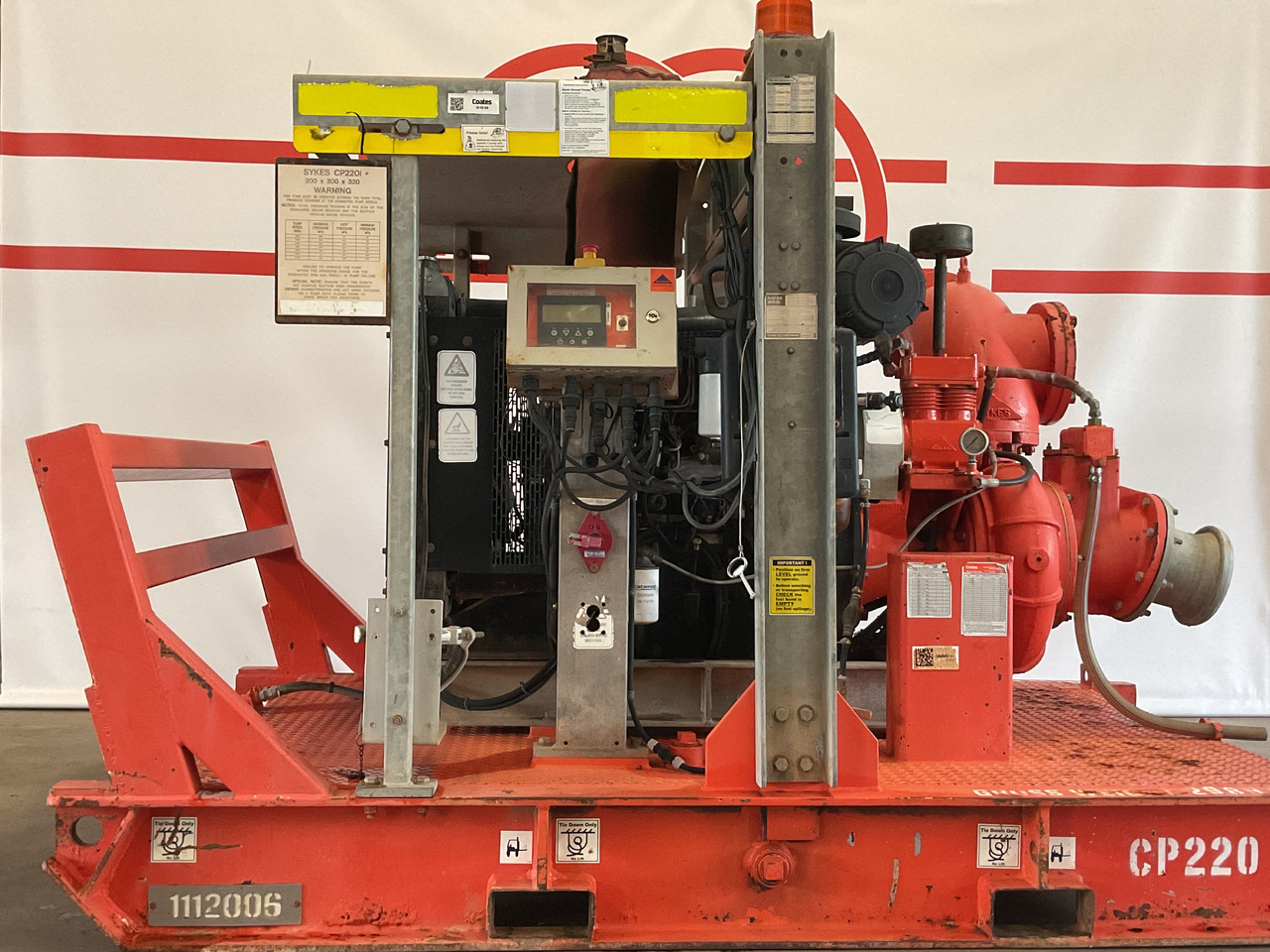 Sykes CP220i water pump, very complete. Perkins powered water pump. - Bomba de agua: foto 1 Sykes CP220i water pump, very complete. Perkins powered water pump. - Bomba de agua: foto 1