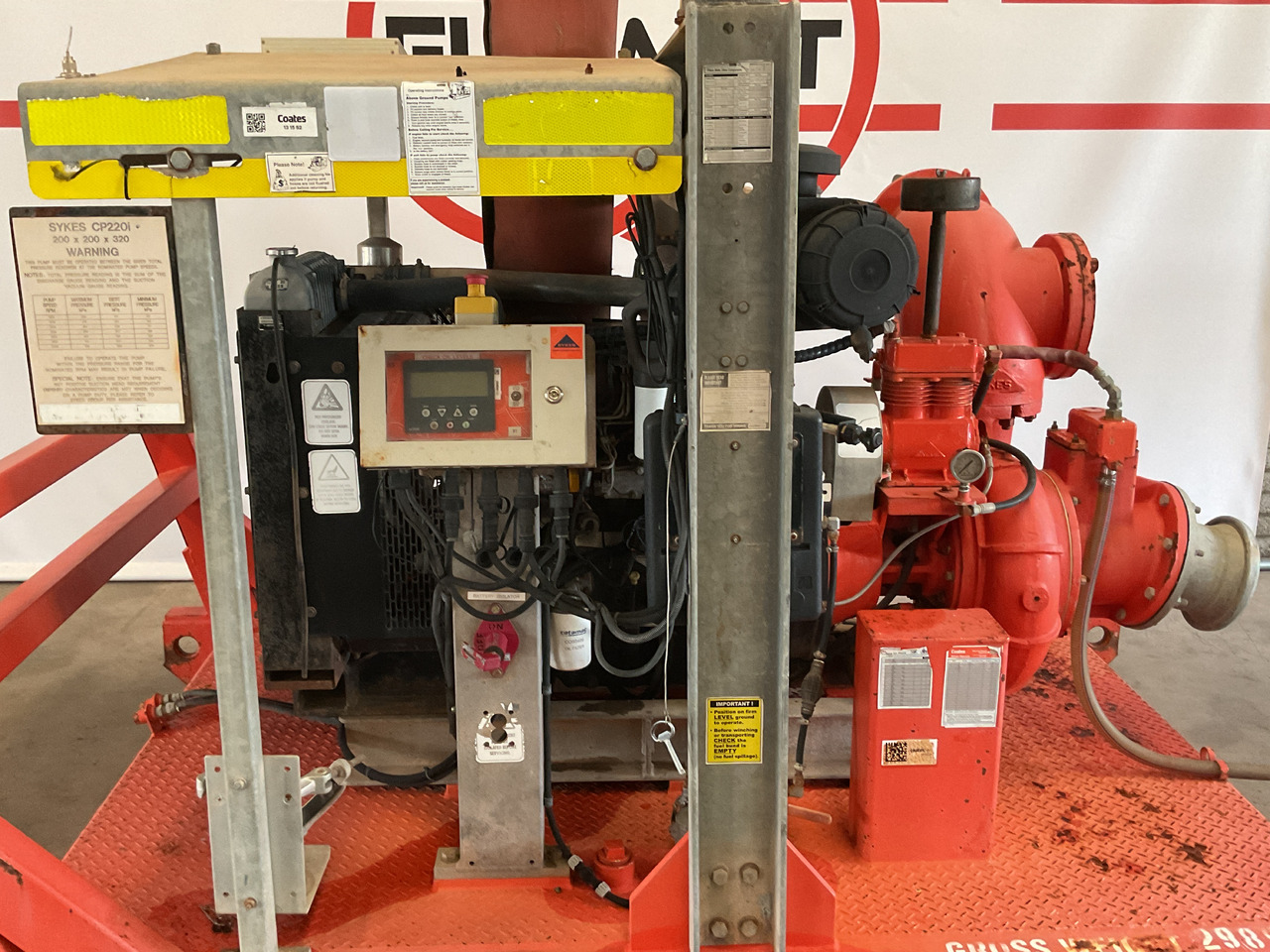 Sykes CP220i water pump, very complete. Perkins powered water pump. - Bomba de agua: foto 3 Sykes CP220i water pump, very complete. Perkins powered water pump. - Bomba de agua: foto 3