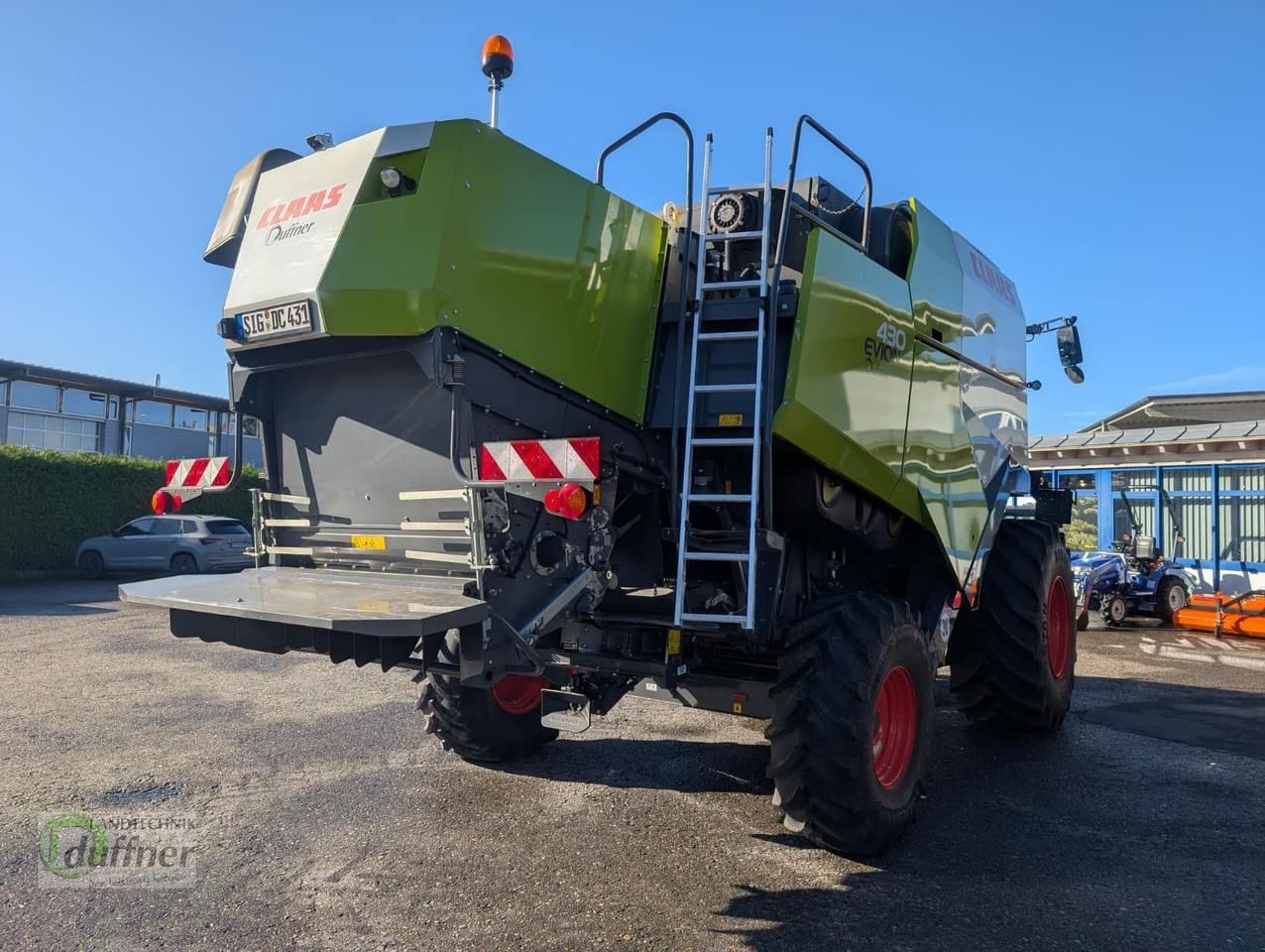 CLAAS Evion 430 Bussines - Cosechadora de granos: foto 5 CLAAS Evion 430 Bussines - Cosechadora de granos: foto 5
