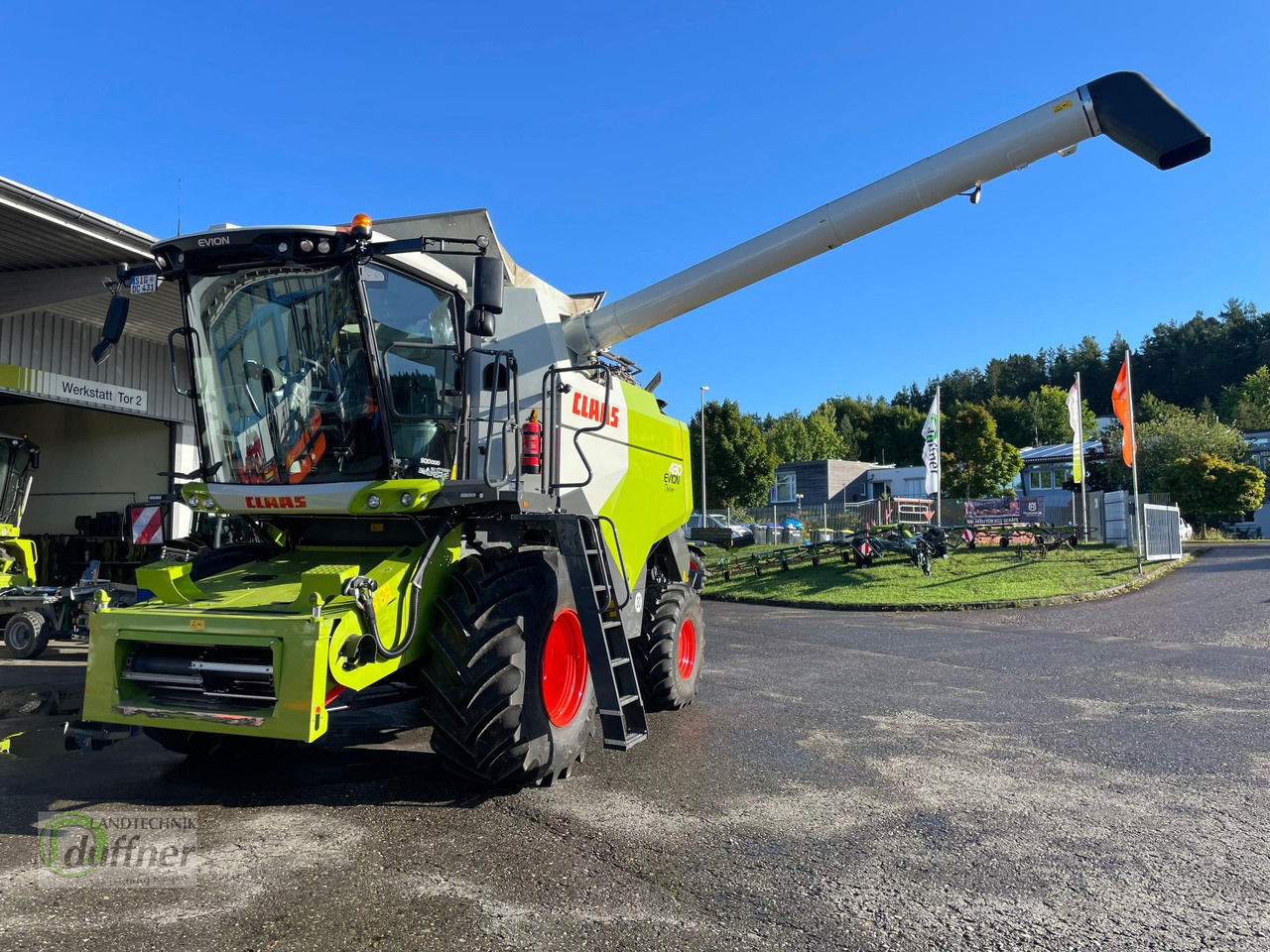 CLAAS Evion 430 Bussines - Cosechadora de granos: foto 2 CLAAS Evion 430 Bussines - Cosechadora de granos: foto 2