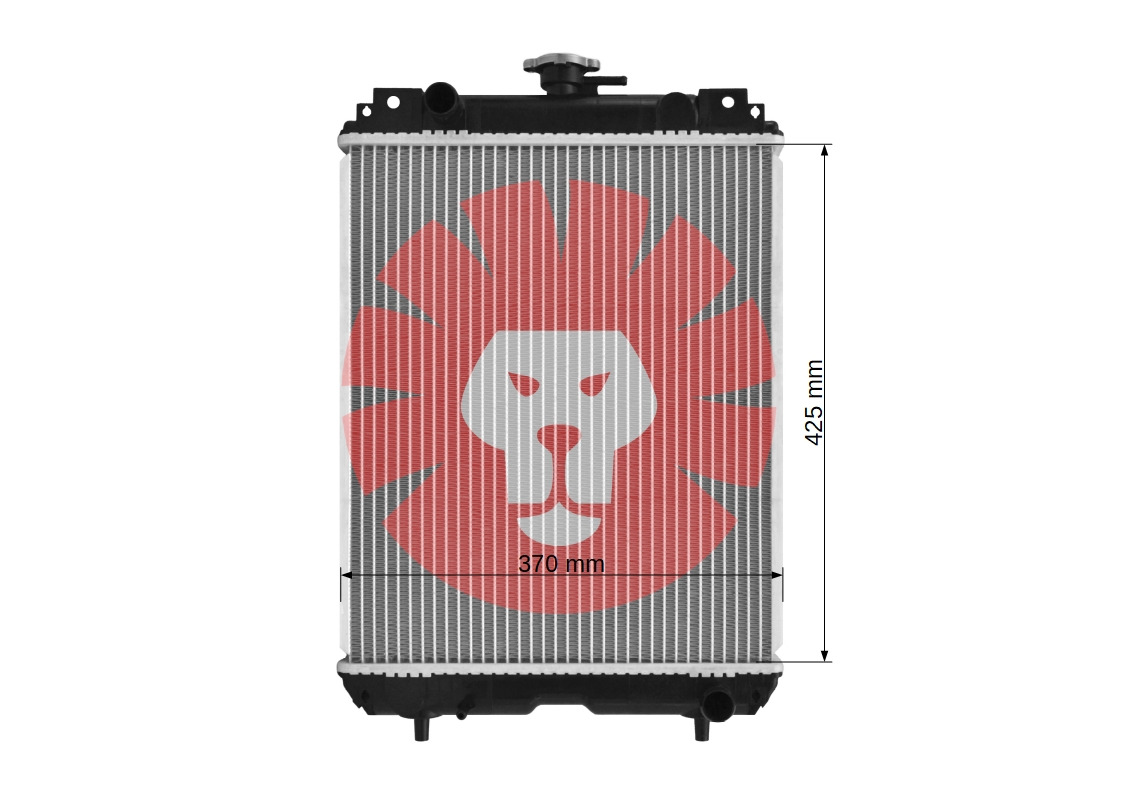 KOBELCO SK035-2 SK025 SK025-2 SK030 SK030-2 SK035 - Radiador para Miniexcavadora: foto 3 KOBELCO SK035-2 SK025 SK025-2 SK030 SK030-2 SK035 - Radiador para Miniexcavadora: foto 3