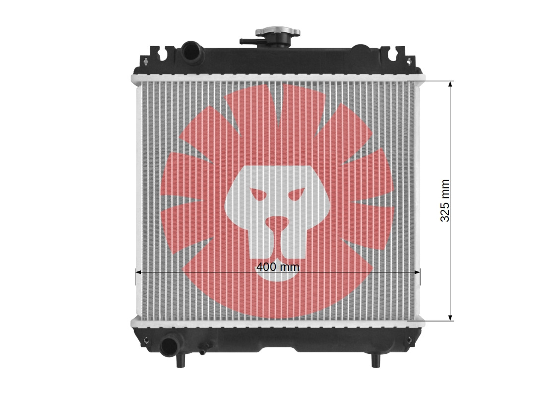 KUBOTA F2260 F2560 B2410 B2710 ZD28 ZD25 B7800 B2910 B2630 B3030 B26 B3200 B3300 - Radiador para Tractor: foto 3 KUBOTA F2260 F2560 B2410 B2710 ZD28 ZD25 B7800 B2910 B2630 B3030 B26 B3200 B3300 - Radiador para Tractor: foto 3