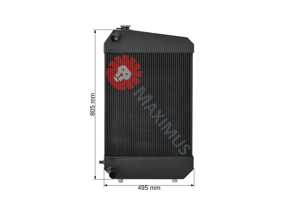 MANITOU MLT629 MLT633 MLT730 MLT732 MLT932 - Radiador para Manipulador telescópico: foto 3 MANITOU MLT629 MLT633 MLT730 MLT732 MLT932 - Radiador para Manipulador telescópico: foto 3
