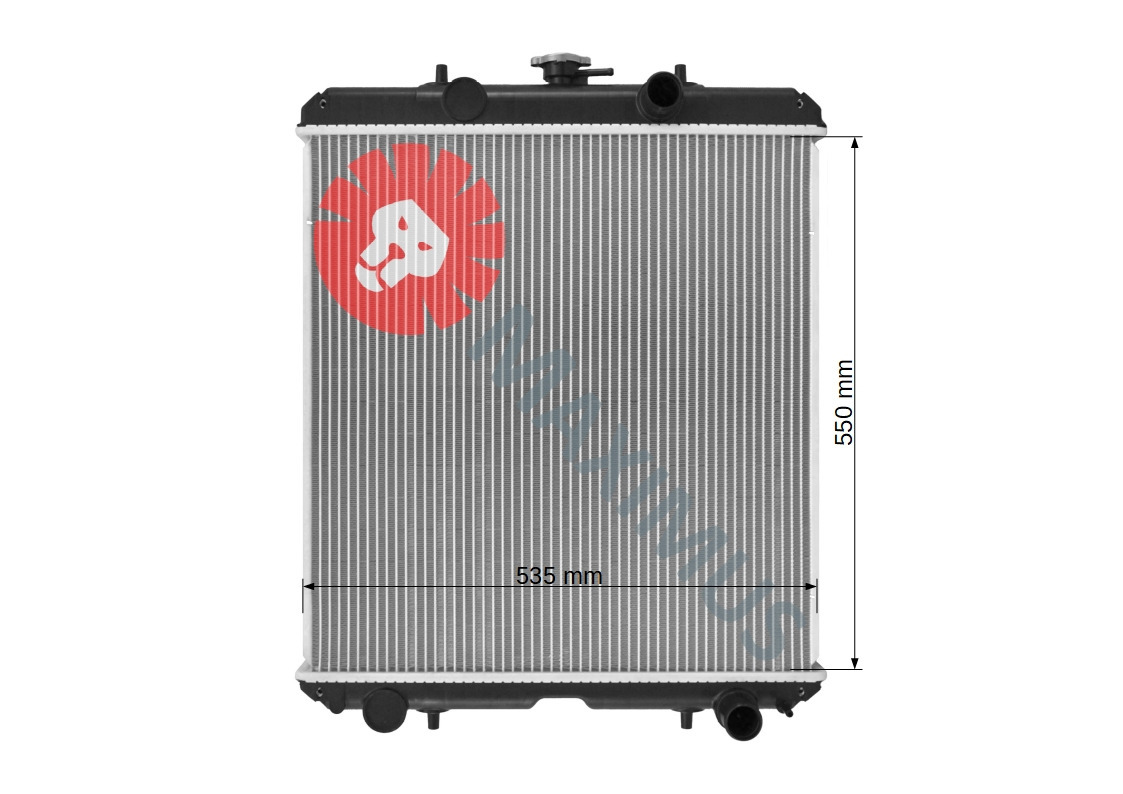 YANMAR F14B - Radiador para Mini tractor: foto 2 YANMAR F14B - Radiador para Mini tractor: foto 2