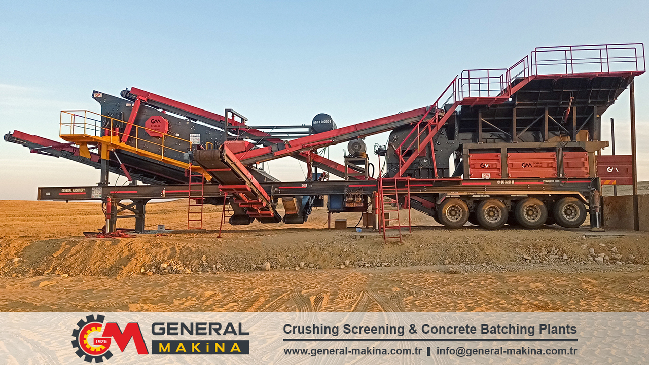 GENERAL MAKİNA HOT Sale Crushing Plants - Trituradora móvil: foto 2 GENERAL MAKİNA HOT Sale Crushing Plants - Trituradora móvil: foto 2