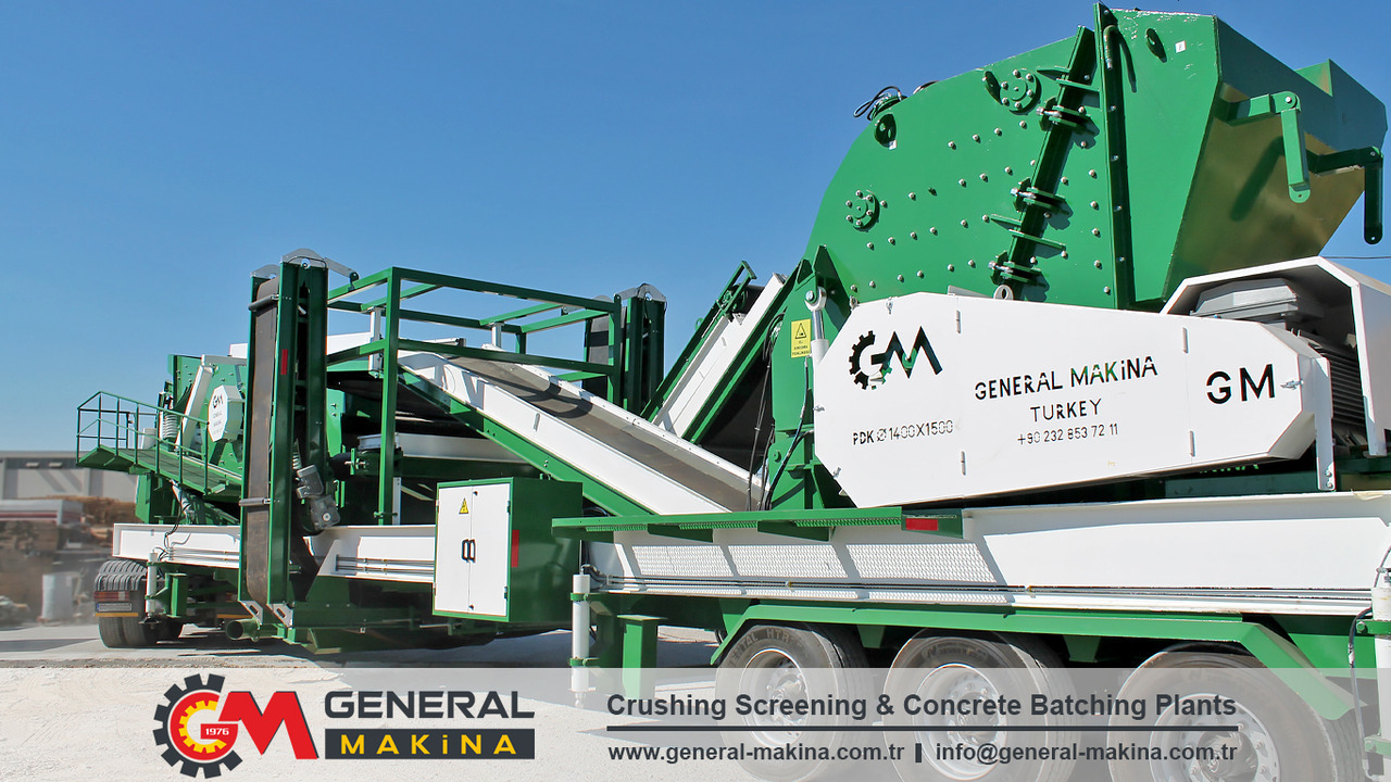 GENERAL MAKİNA Mobile Crushing System With Jaw Crusher - Trituradora de mandíbula: foto 3 GENERAL MAKİNA Mobile Crushing System With Jaw Crusher - Trituradora de mandíbula: foto 3