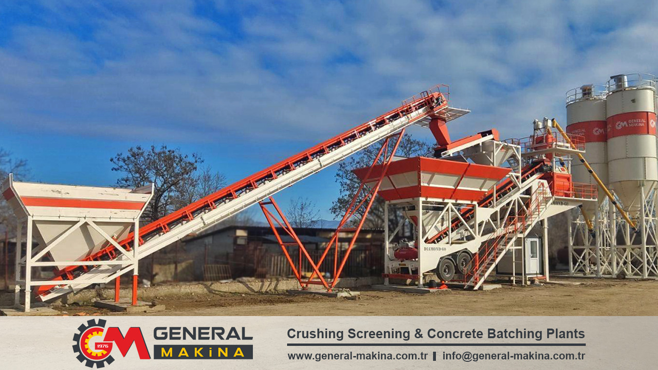 Leasing de General Makina Diamond 60 m3 Mobile Concrete Batching Plant General Makina Diamond 60 m3 Mobile Concrete Batching Plant: foto 6