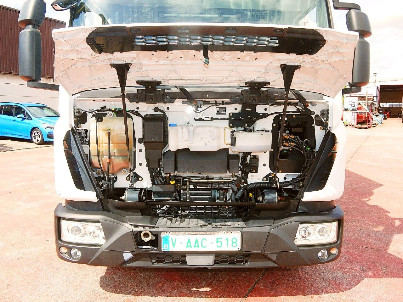 Camión frigorífico Iveco 100E19 KUHLKOFFER CARRIER SUPRA 550 luft fed A/C: foto 19
