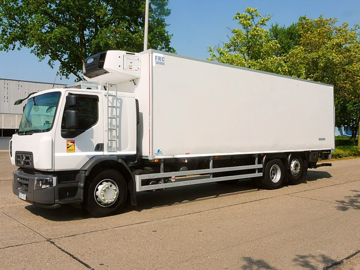 Renault D 26.320 6x2 KUHLKOFFER CARRIER SUPRA 850 XL CAB - Camión frigorífico: foto 3 Renault D 26.320 6x2 KUHLKOFFER CARRIER SUPRA 850 XL CAB - Camión frigorífico: foto 3