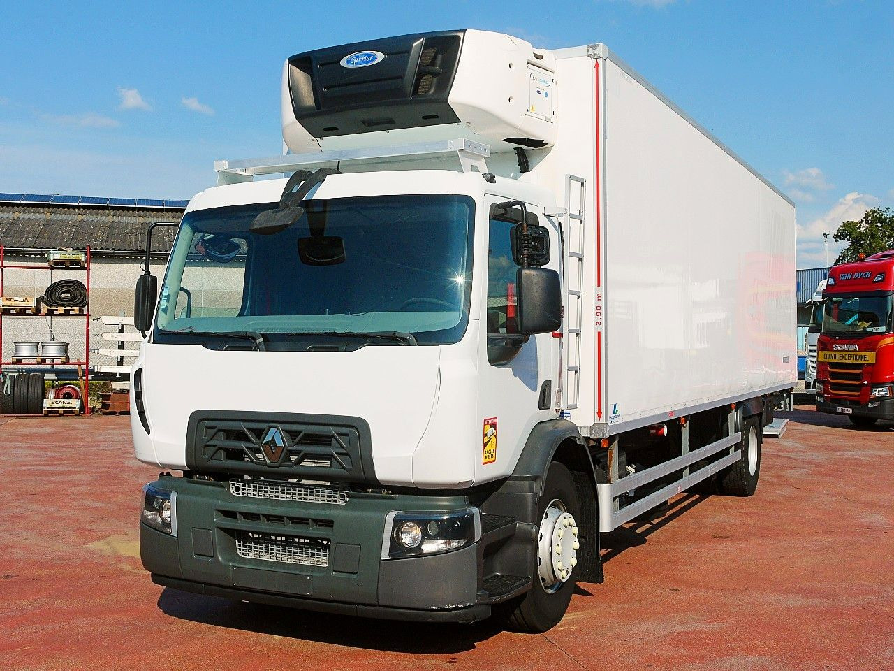 Renault D19 280 KUHLKOFFER CARRIER SUPRA 1150 MT - Camión frigorífico: foto 5 Renault D19 280 KUHLKOFFER CARRIER SUPRA 1150 MT - Camión frigorífico: foto 5