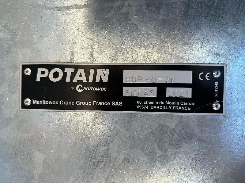 Potain HUP 40-30 - Grúa automontante: foto 4 Potain HUP 40-30 - Grúa automontante: foto 4