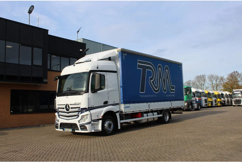 Mercedes-Benz Actros 1842 * EURO6 * 4X2 * TOP CONDITION * - Camión lona: foto 1 Mercedes-Benz Actros 1842 * EURO6 * 4X2 * TOP CONDITION * - Camión lona: foto 1