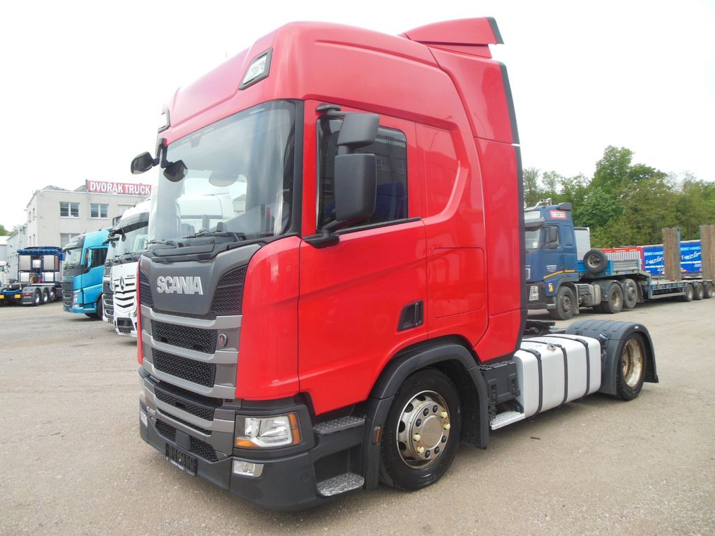 Scania R450 LOWDECK, RETARDER, STANDKLIMA, VOLL LUFT - Cabeza tractora: foto 1 Scania R450 LOWDECK, RETARDER, STANDKLIMA, VOLL LUFT - Cabeza tractora: foto 1