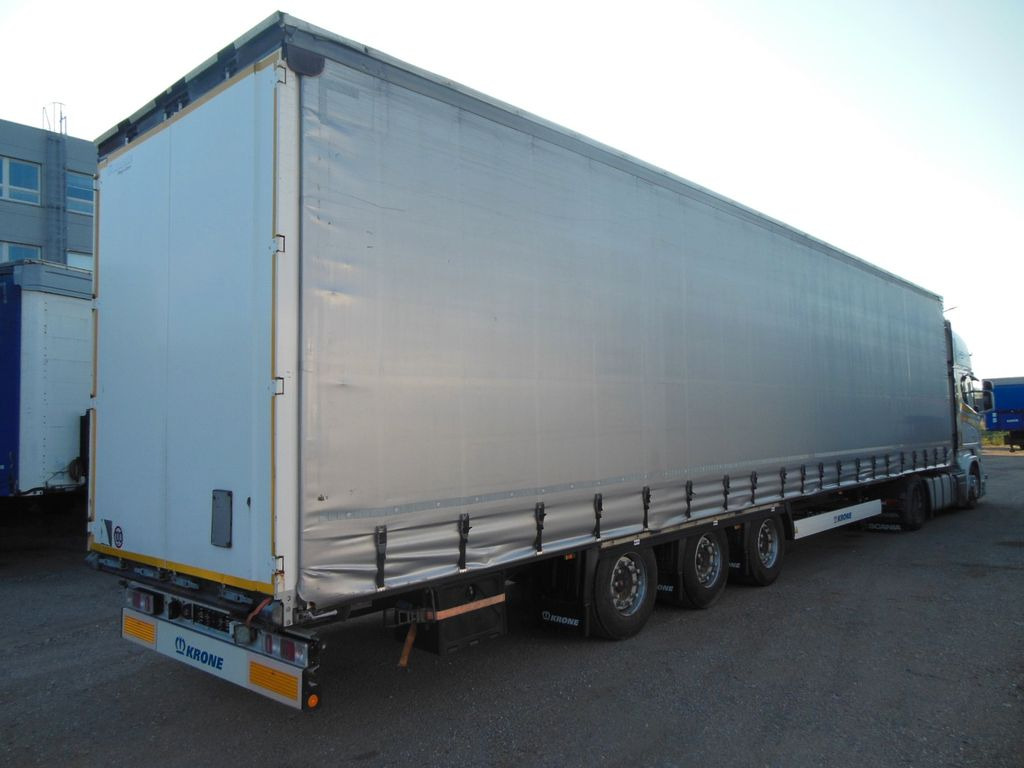 Krone SD, LOWDECK, SAF, LIFTACHSE - Semirremolque lona: foto 1 Krone SD, LOWDECK, SAF, LIFTACHSE - Semirremolque lona: foto 1