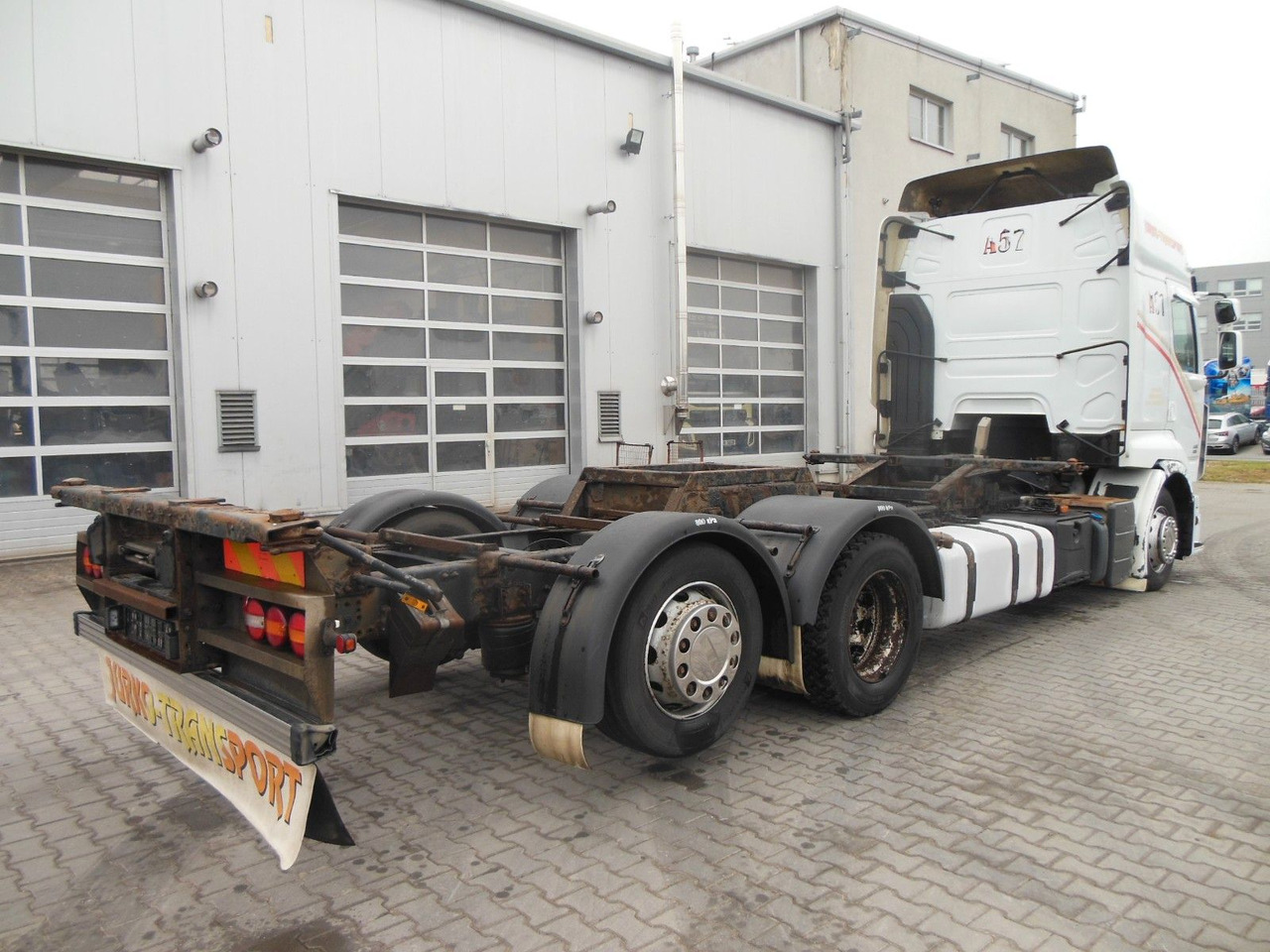 Renault PREMIUM DXI 450.25, 6X2, BDF, MANUELL!!! - Camión portacontenedore/ Intercambiable: foto 3 Renault PREMIUM DXI 450.25, 6X2, BDF, MANUELL!!! - Camión portacontenedore/ Intercambiable: foto 3