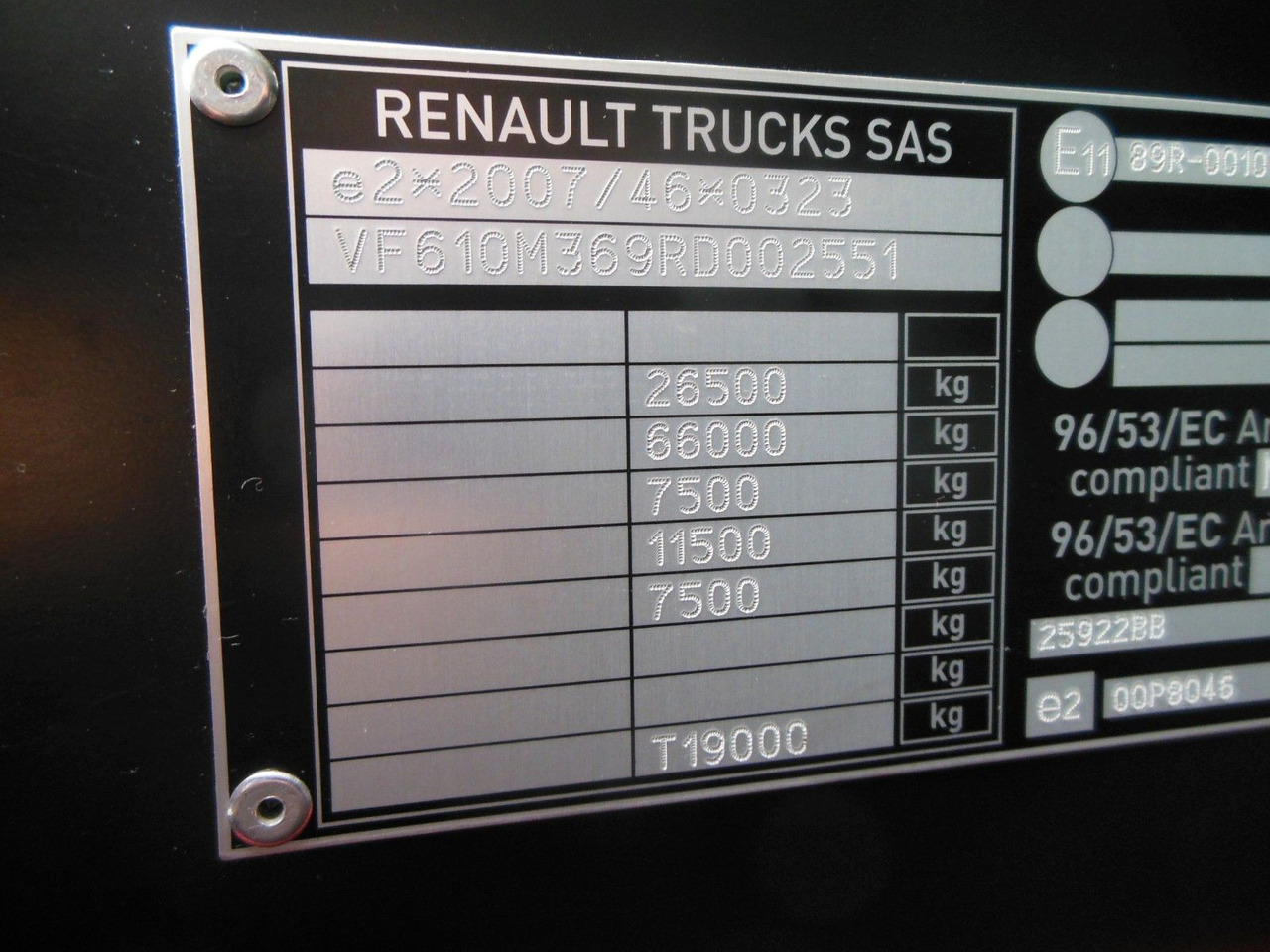 Camión lona Renault T 440, 6X2, D-HOLLANDIA, 23 PALETTEN, WIE NEUE!: foto 29
