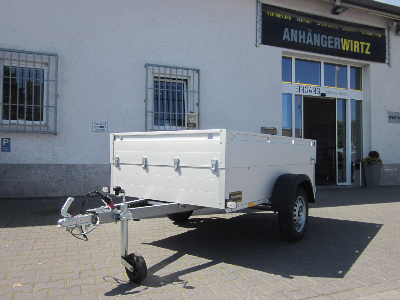 ALUBOXX Deckelanhänger GT 750 HT 211x126x48cm (XS) 750kg - Remolque de coche: foto 2 ALUBOXX Deckelanhänger GT 750 HT 211x126x48cm (XS) 750kg - Remolque de coche: foto 2