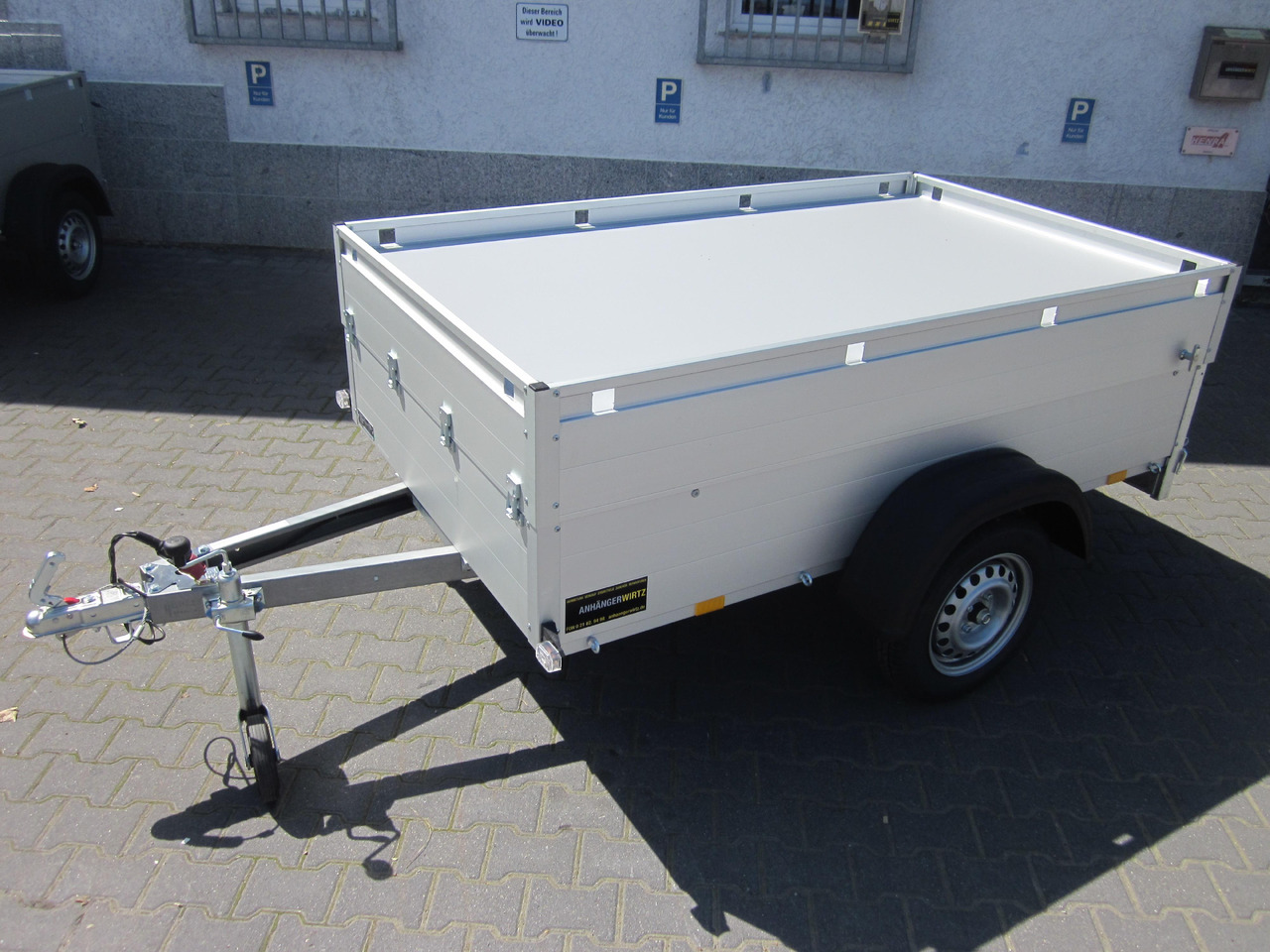 ALUBOXX Deckelanhänger GT 750 HT 211x126x48cm (XS) 750kg - Remolque de coche: foto 3 ALUBOXX Deckelanhänger GT 750 HT 211x126x48cm (XS) 750kg - Remolque de coche: foto 3
