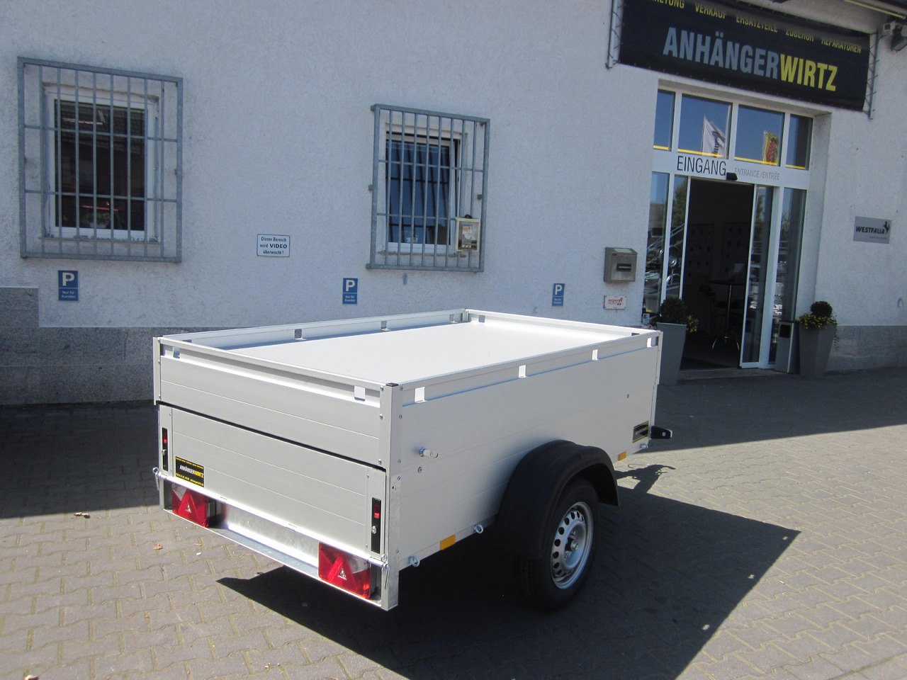 ALUBOXX Deckelanhänger GT 750 HT 211x126x48cm (XS) 750kg - Remolque de coche: foto 5 ALUBOXX Deckelanhänger GT 750 HT 211x126x48cm (XS) 750kg - Remolque de coche: foto 5