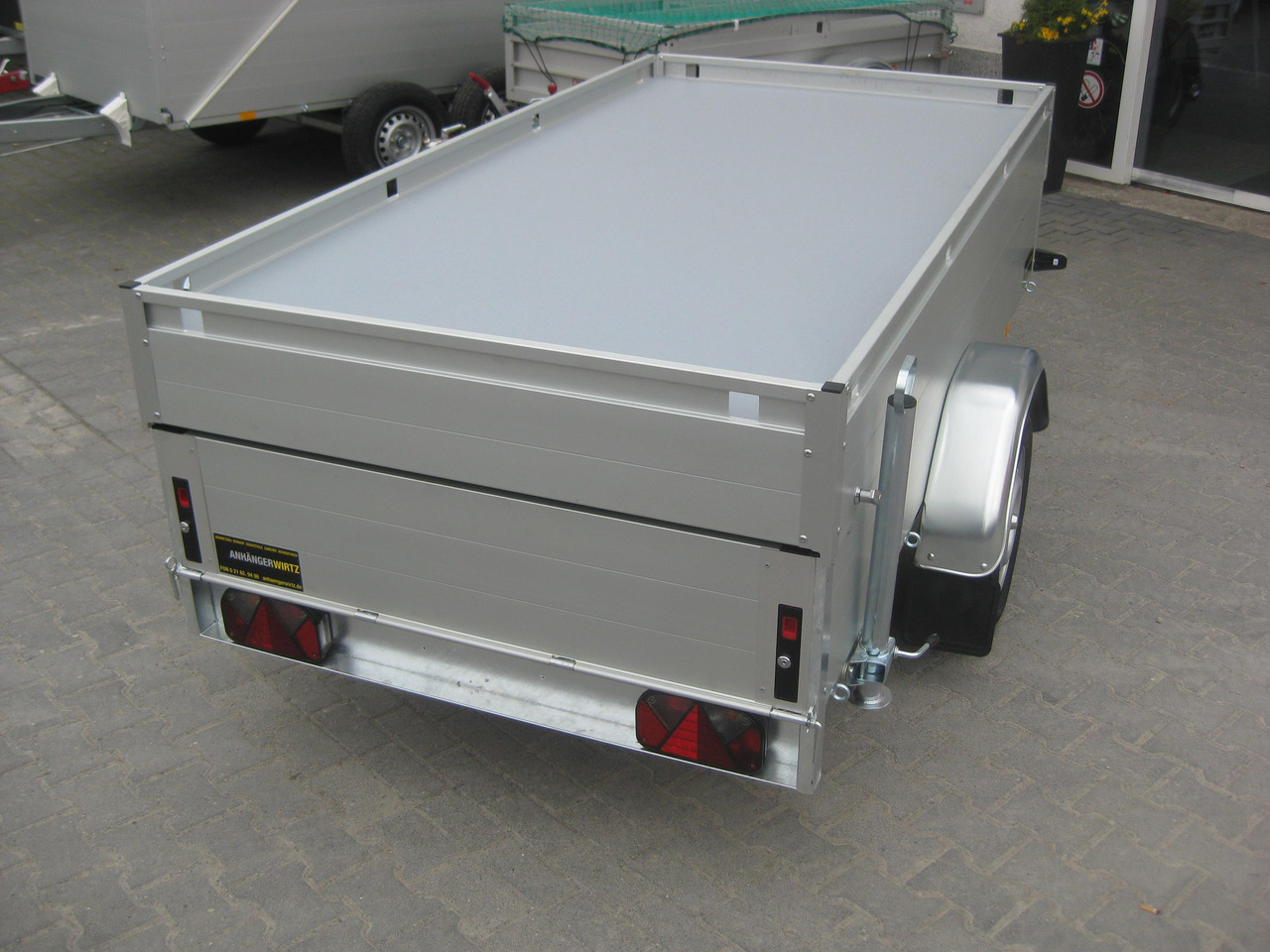ALUBOXX Deckelanhänger GT 750 HT 251x126x48cm (S) 750kg - Remolque de coche: foto 4 ALUBOXX Deckelanhänger GT 750 HT 251x126x48cm (S) 750kg - Remolque de coche: foto 4