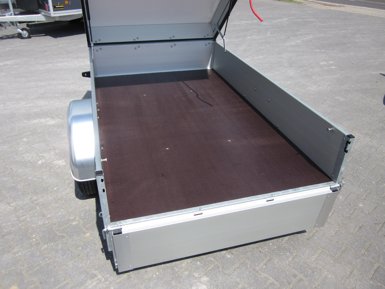 ALUBOXX Deckelanhänger GTB 1200 HT 251x126x48cm (S) 1160kg - Remolque de coche: foto 3 ALUBOXX Deckelanhänger GTB 1200 HT 251x126x48cm (S) 1160kg - Remolque de coche: foto 3