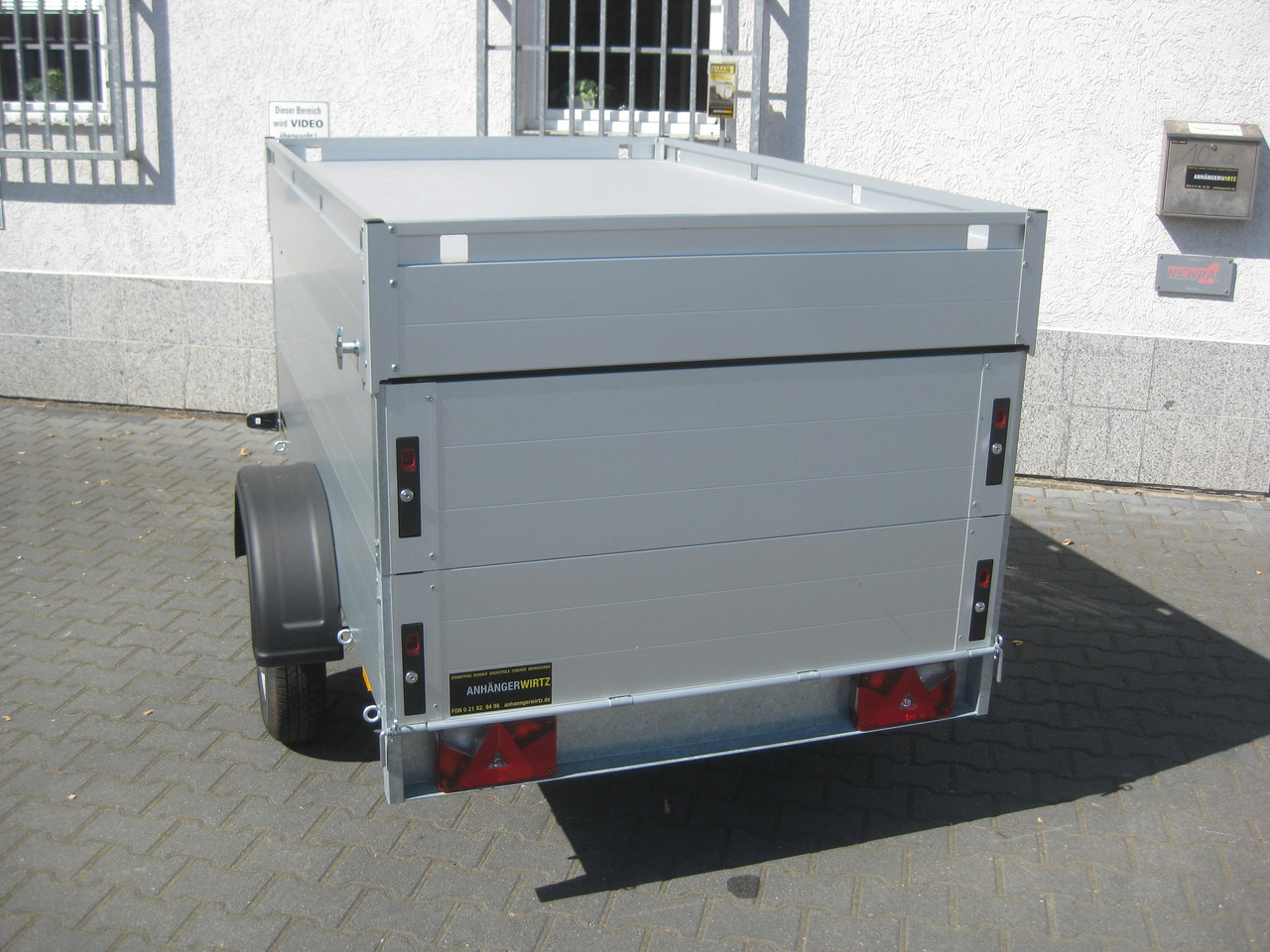 ALUBOXX Deckelanhänger GTB 750 VT1 211x126x83cm (XS) 750kg - Remolque de coche: foto 4 ALUBOXX Deckelanhänger GTB 750 VT1 211x126x83cm (XS) 750kg - Remolque de coche: foto 4