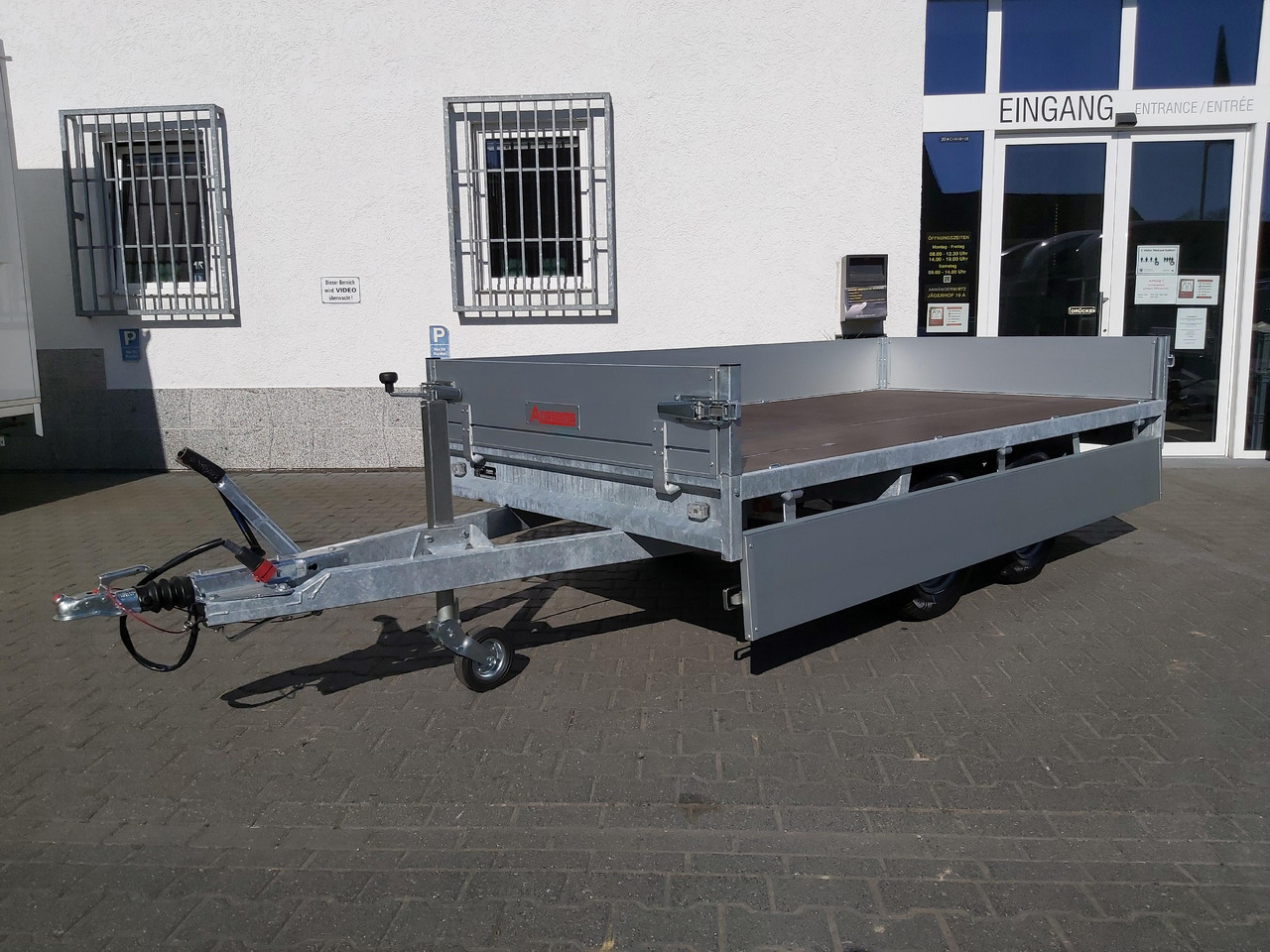 Anssems Hochlader PSX - S 2000 305x153x30cm (M) 2000kg - Remolque caja abierta: foto 2 Anssems Hochlader PSX - S 2000 305x153x30cm (M) 2000kg - Remolque caja abierta: foto 2