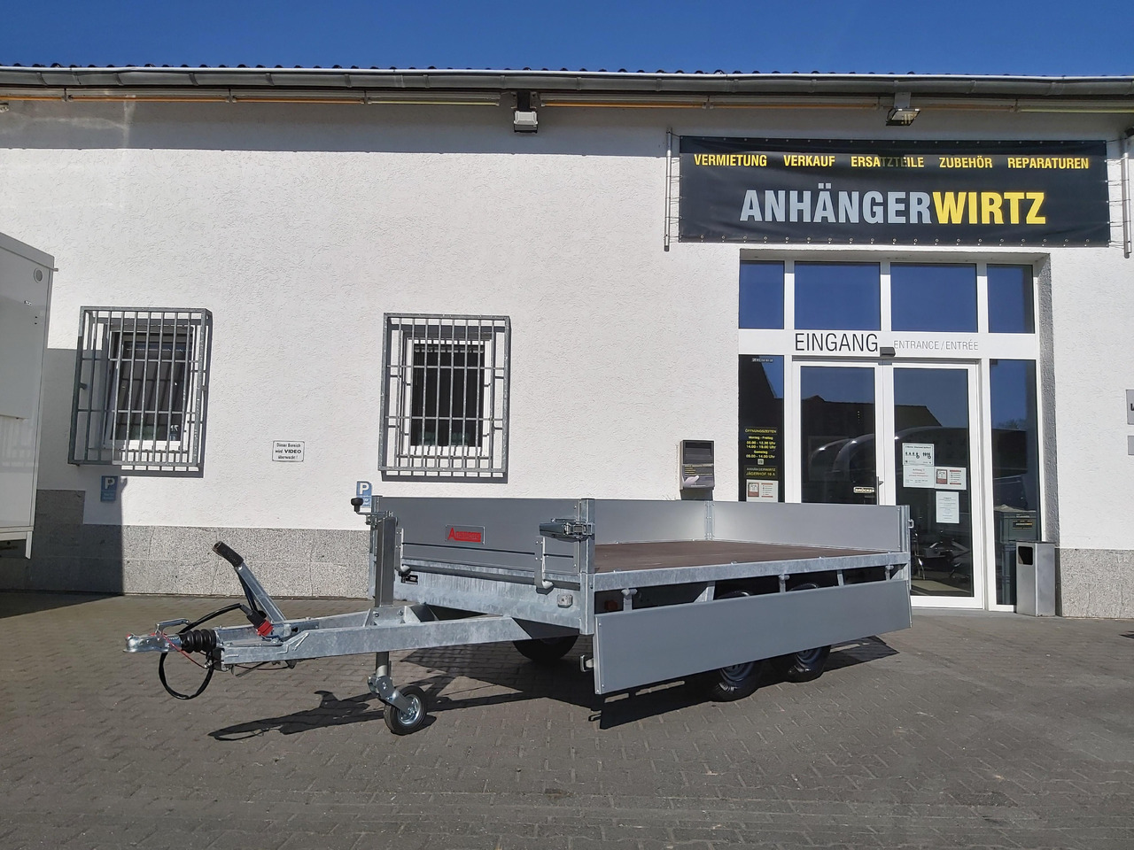 Anssems Hochlader PSX - S 2500 305x153x30cm (M) 2500kg preorder Aktion online - Remolque caja abierta: foto 3 Anssems Hochlader PSX - S 2500 305x153x30cm (M) 2500kg preorder Aktion online - Remolque caja abierta: foto 3