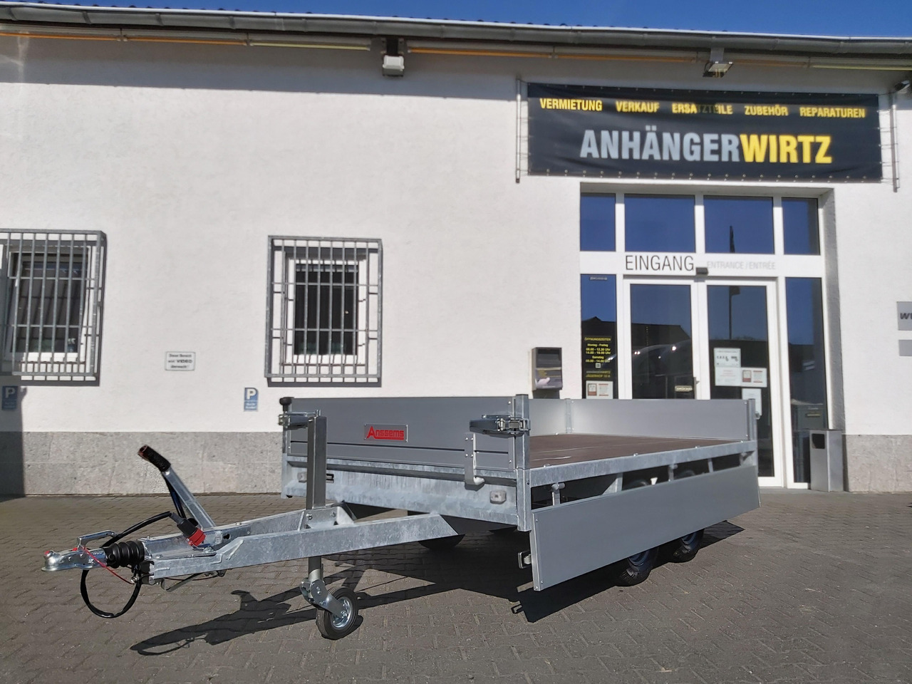 Anssems Hochlader PSX - S 2500 305x153x30cm (M) 2500kg preorder Aktion online - Remolque caja abierta: foto 2 Anssems Hochlader PSX - S 2500 305x153x30cm (M) 2500kg preorder Aktion online - Remolque caja abierta: foto 2
